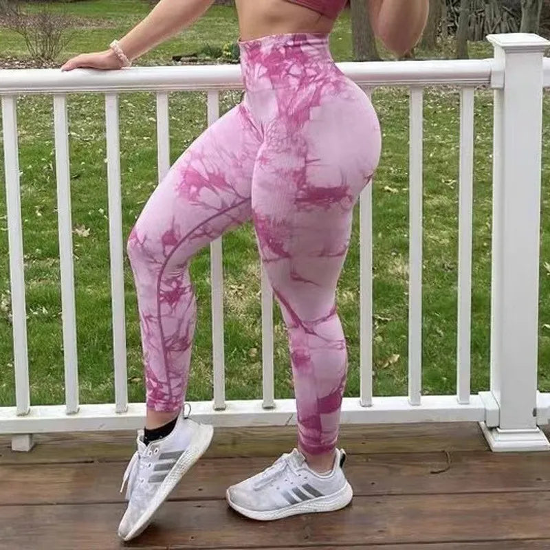 New Fashion Tie Dye Workout Leggings