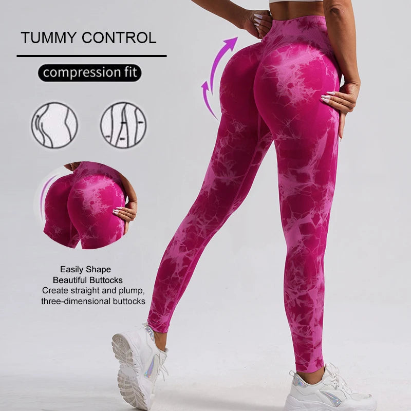 New Fashion Tie Dye Workout Leggings