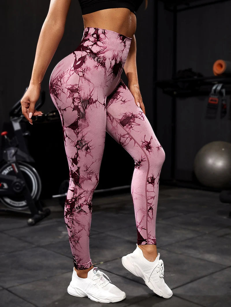 New Fashion Tie Dye Workout Leggings
