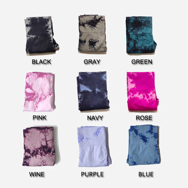 New Fashion Tie Dye Workout Leggings