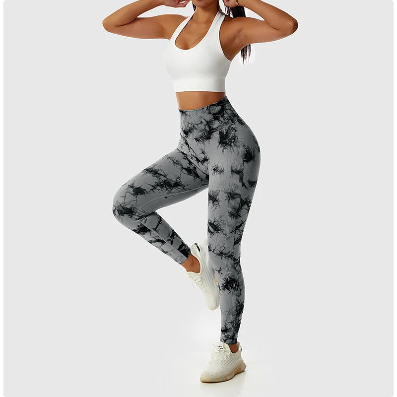 New Fashion Tie Dye Workout Leggings