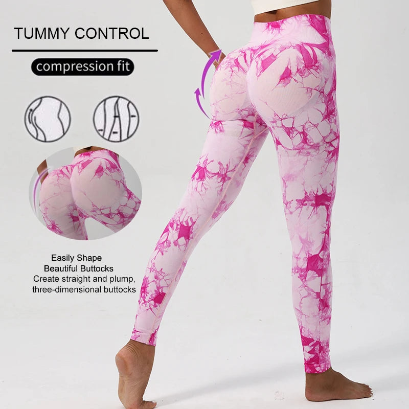 New Fashion Tie Dye Workout Leggings