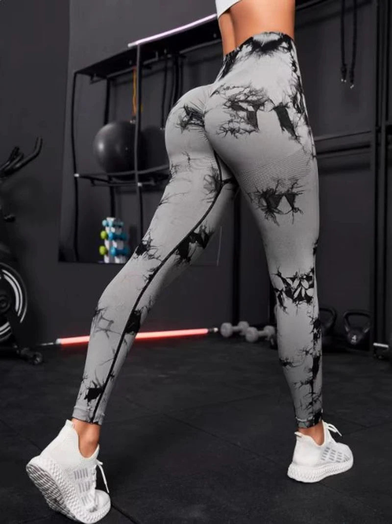 New Fashion Tie Dye Workout Leggings