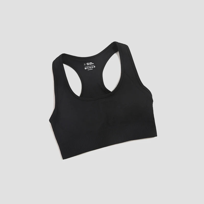 Tank Top Women Female Gym Yoga Bra Padded Sports Bra Removable Workout Push Up Crop Top Fitness Bra Athletic Sportswear