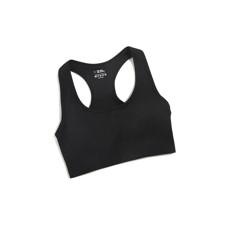 Tank Top Women Female Gym Yoga Bra Padded Sports Bra Removable Workout Push Up Crop Top Fitness Bra Athletic Sportswear