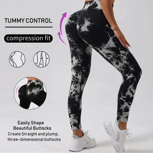 New Fashion Tie Dye Workout Leggings